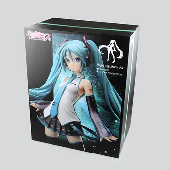 EMS Shipping Big 16" Freeing Anime Vocaloid Hatsune Miku V3 1/4 Scale Boxed 40cm PVC Action Figure Collection Model Doll Toy